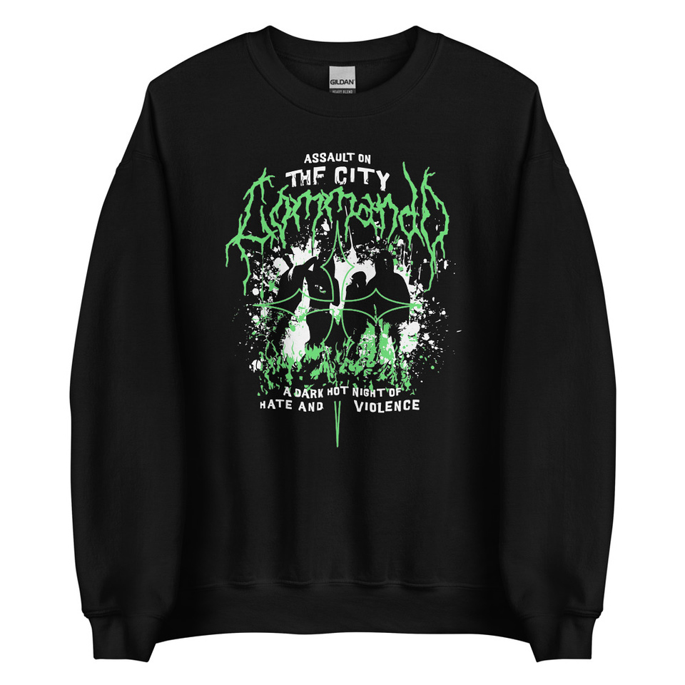 Assault on the City Unisex Crew Neck Sweatshirt