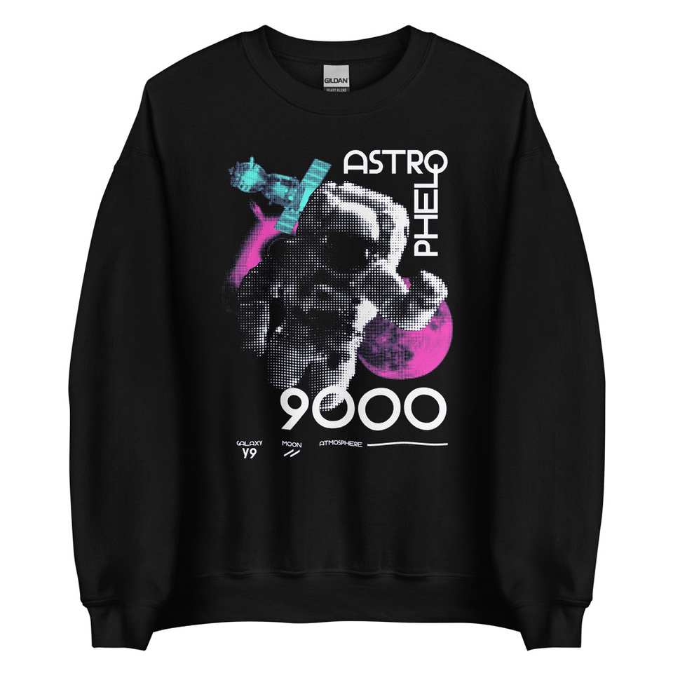 Astrophel 9000 Unisex Crew Neck Sweatshirt