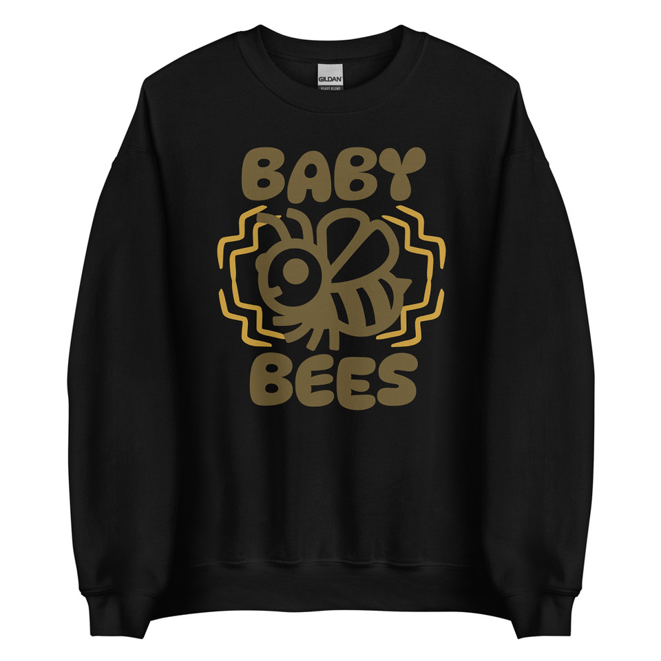 Baby Bees - Cute Insect Unisex Crew Neck Sweatshirt