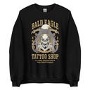 Bald Eagle Tattoo Shop - Skeleton Unisex Crew Neck Sweatshirt