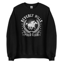 BEVERLY HILLS POLO CLUB Unisex Crew Neck Sweatshirt