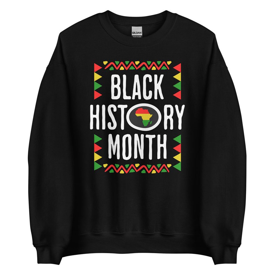 Black History Month - African American Culture Unisex Crew Neck Sweatshirt