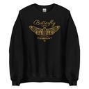 Blue Butterfly - Minimal Unisex Crew Neck Sweatshirt