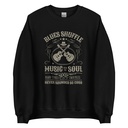 Blues Music from the Soul - Guitar Unisex Crew Neck Sweatshirt