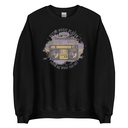 Boombox Music Player - Retro Unisex Crew Neck Sweatshirt