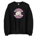 Born to Fight - Fist Unisex Crew Neck Sweatshirt