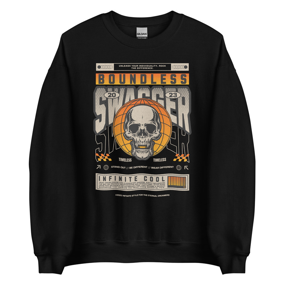 Boundless Swagger Unisex Crew Neck Sweatshirt
