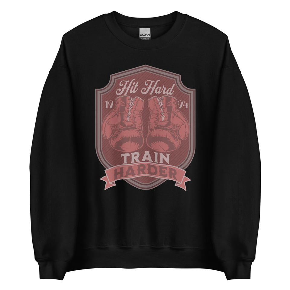 Boxing Training Unisex Crew Neck Sweatshirt
