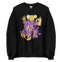 Break the Rules Graffiti - Spray Paint Unisex Crew Neck Sweatshirt