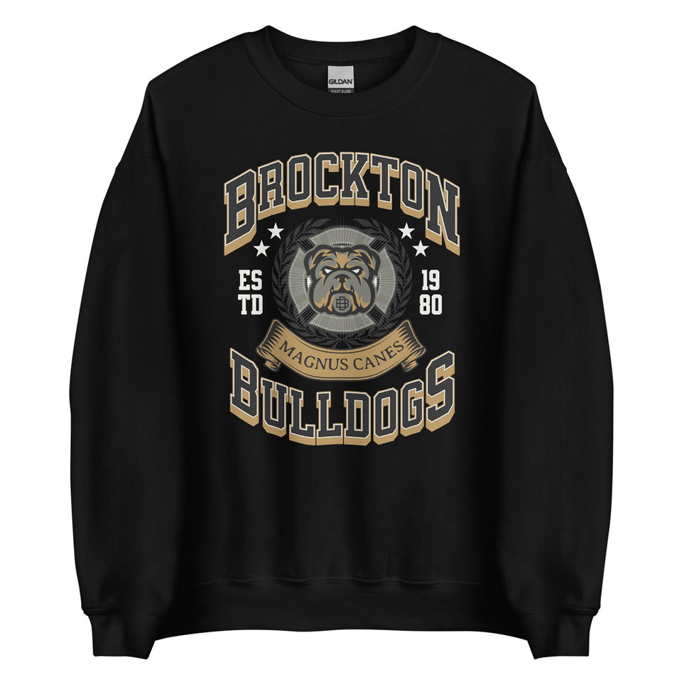 Brockton Bulldogs Unisex Crew Neck Sweatshirt
