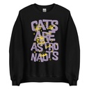 Cats are Astronauts Unisex Crew Neck Sweatshirt