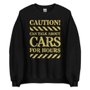 Caution Signs - Yellow Traffic Sign Unisex Crew Neck Sweatshirt