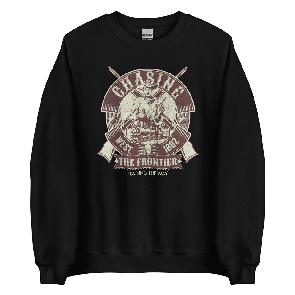 Chasing the Frontier Unisex Crew Neck Sweatshirt
