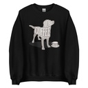 Coffee Dog Unisex Crew Neck Sweatshirt