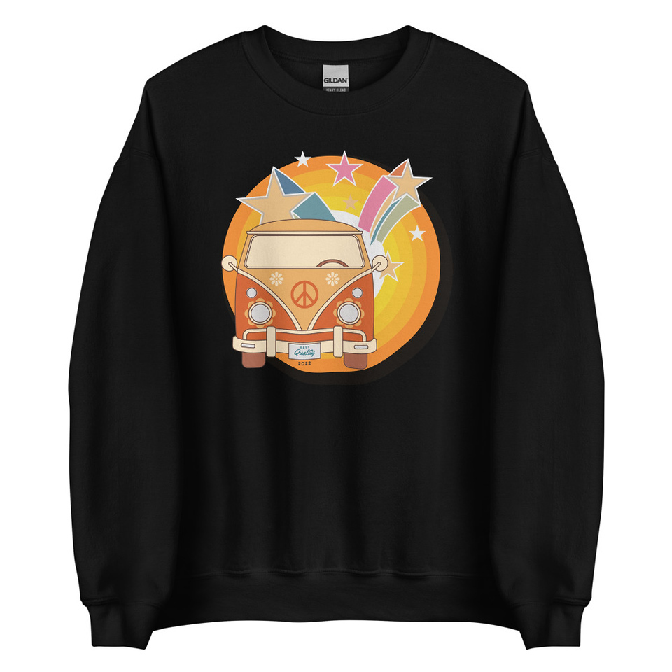 Crafted in Kittl Unisex Crew Neck Sweatshirt