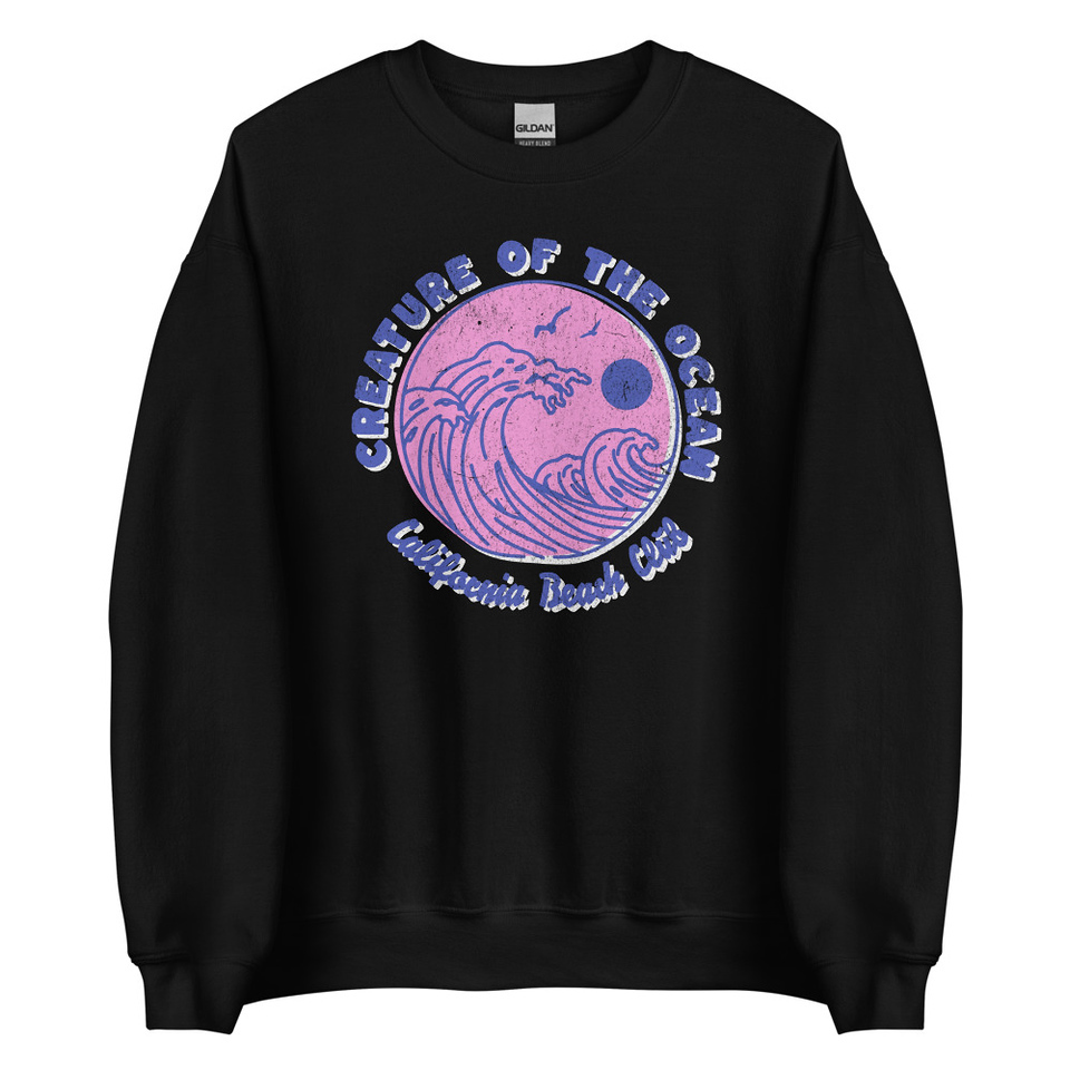 Creature of the Ocean Unisex Crew Neck Sweatshirt