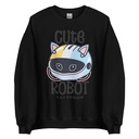 Cute Cat - AI Unisex Crew Neck Sweatshirt