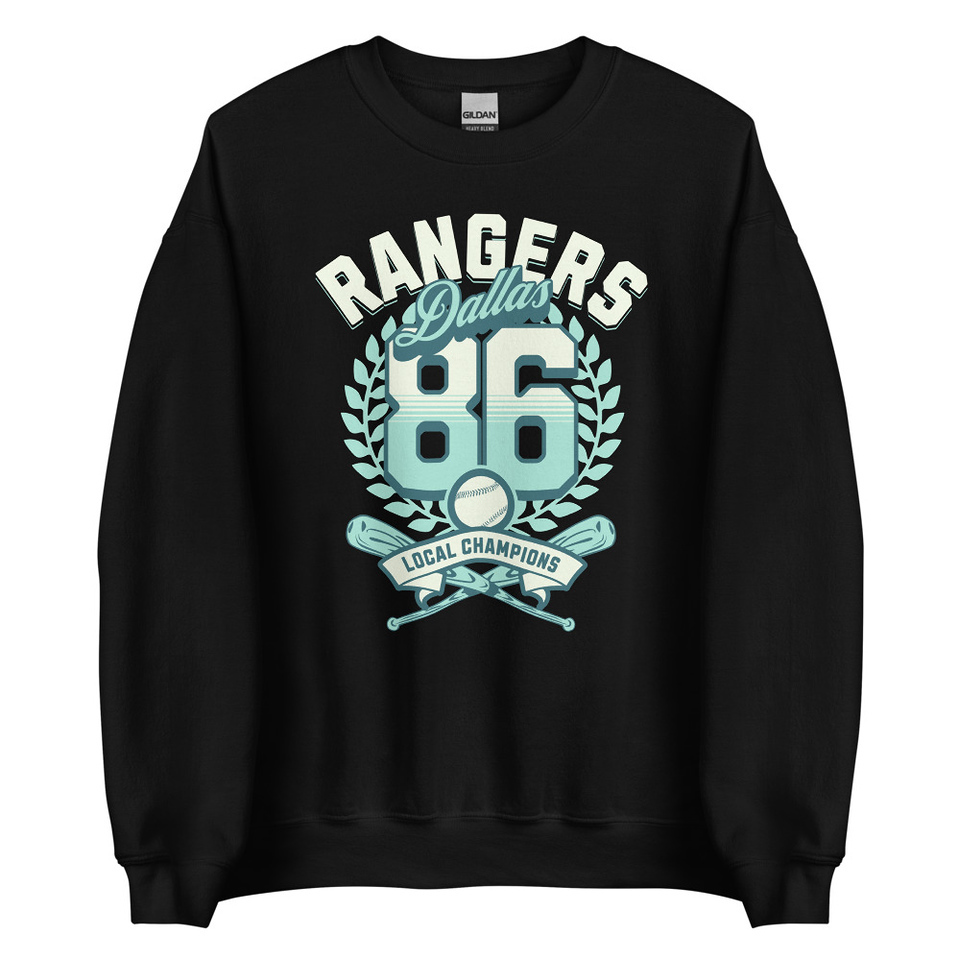 Dallas Rangers - Old School Sports Unisex Crew Neck Sweatshirt