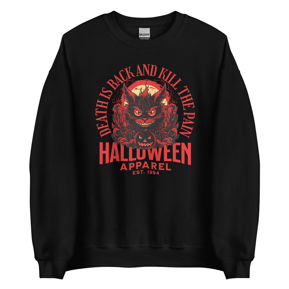 Death is Back Unisex Crew Neck Sweatshirt