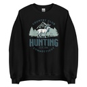 Deer Hunting Country Club  Unisex Crew Neck Sweatshirt