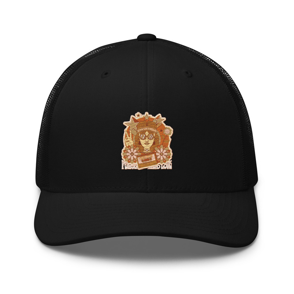 60s tee design Retro Trucker Hat