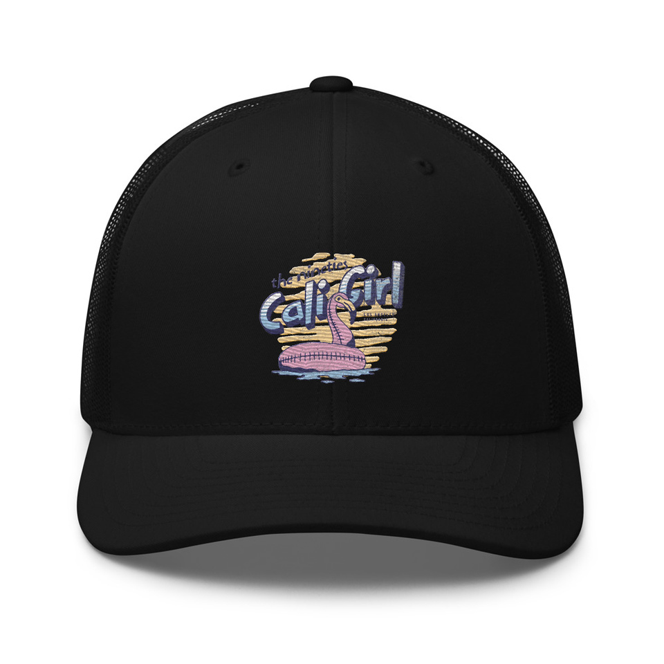 90's Cali Girl Retro Trucker Hat