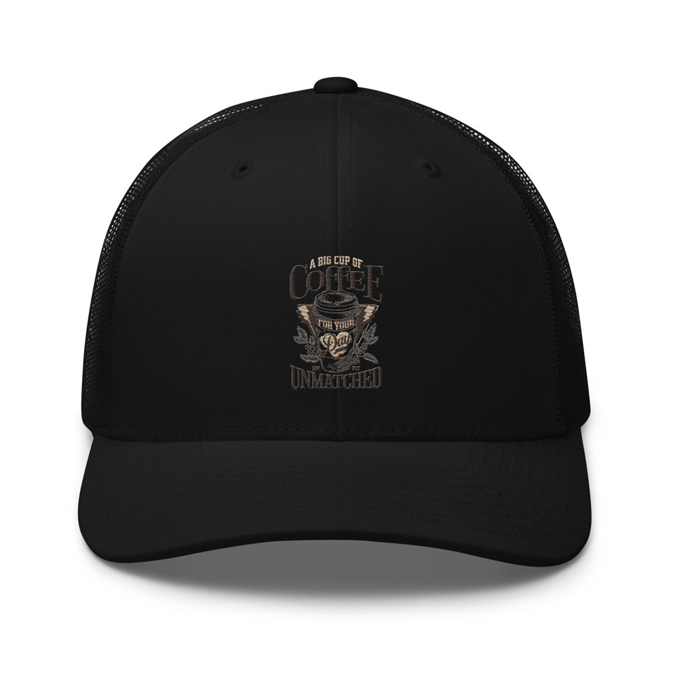 A Big Cup of Coffee Retro Trucker Hat