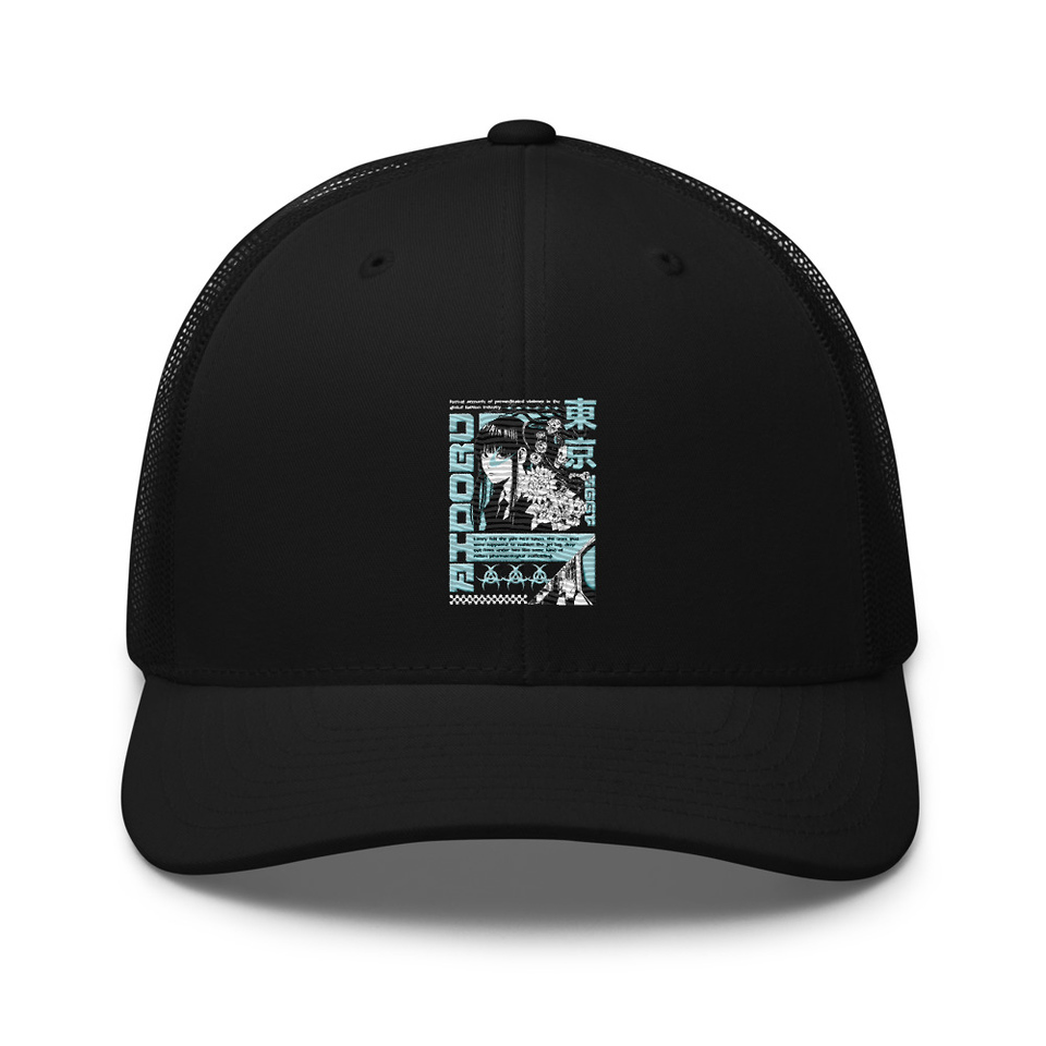Aidoru - Japanese Anime Girl Retro Trucker Hat