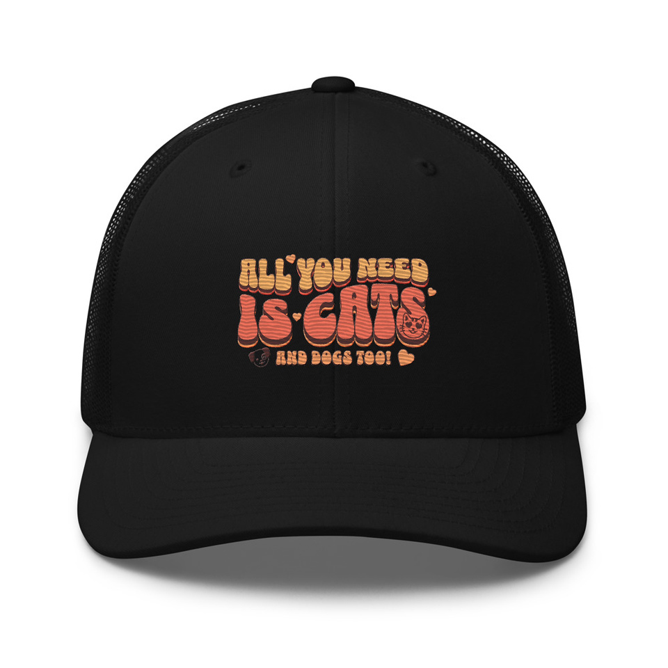 All You Need Retro Trucker Hat