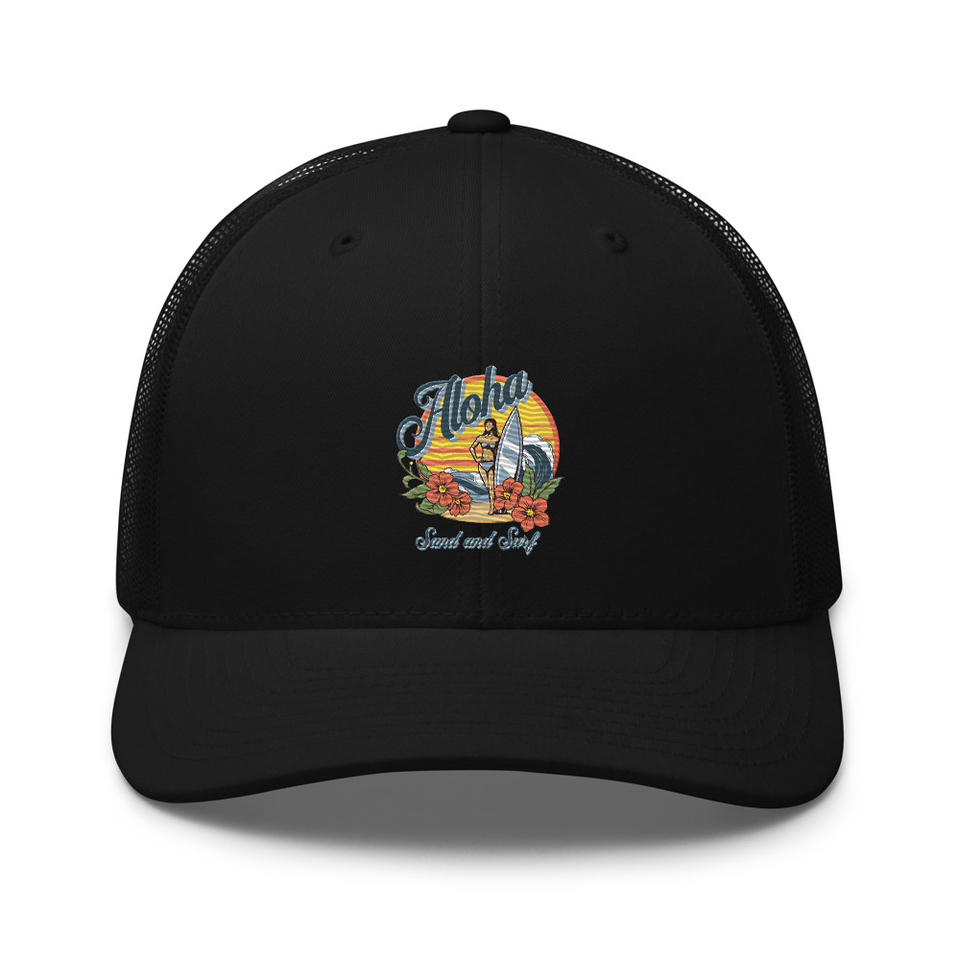 Aloha Retro Trucker Hat