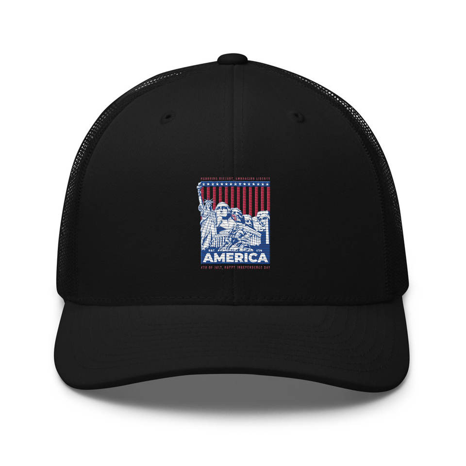 AMERICA (2) Retro Trucker Hat