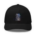 American Biker for Life Retro Trucker Hat