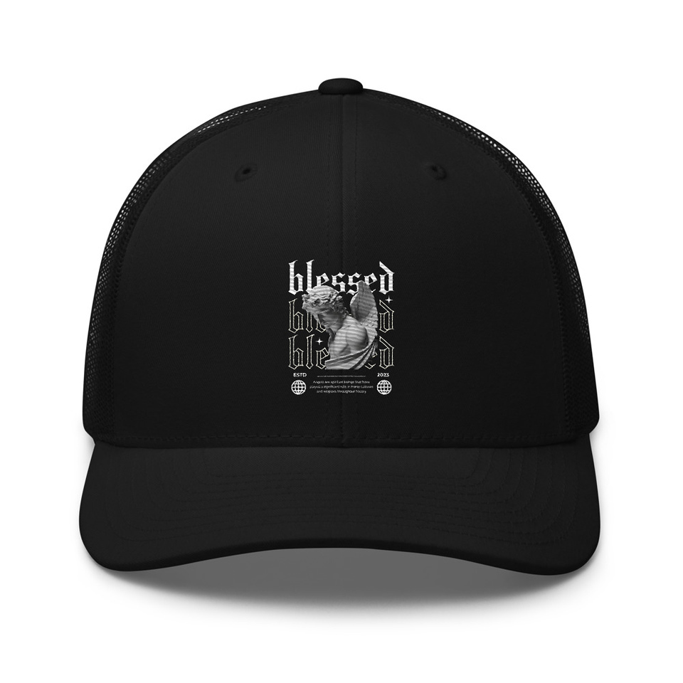 Angel Retro Trucker Hat