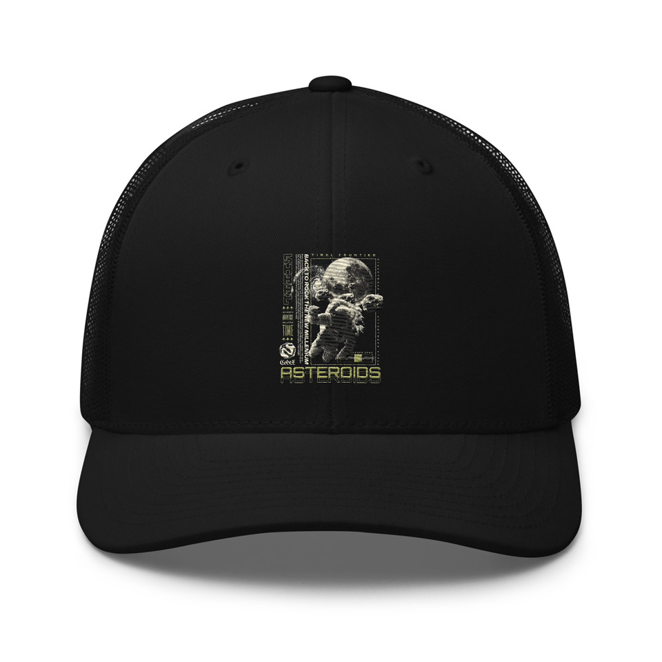 Asteroids Retro Trucker Hat
