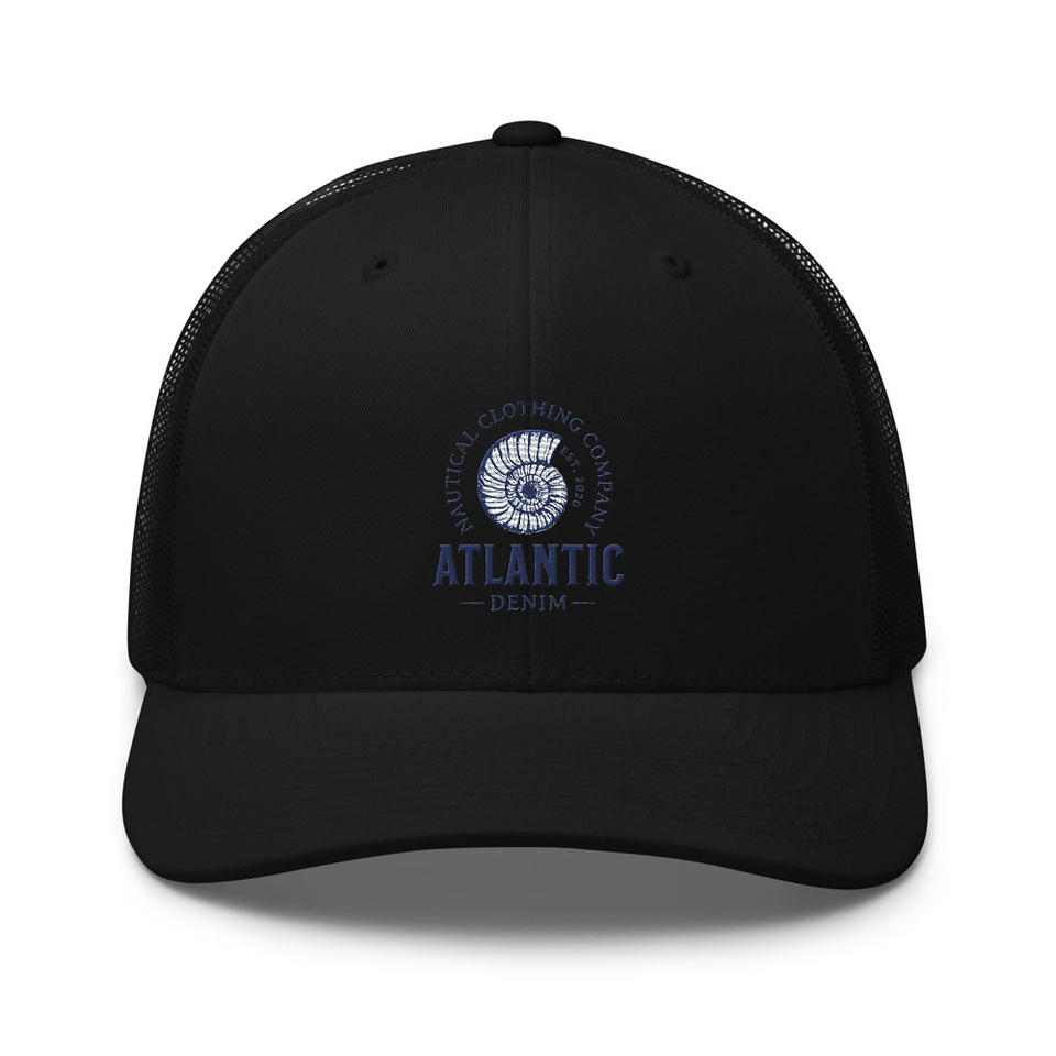 Atlantic Denim - Nautical Retro Trucker Hat