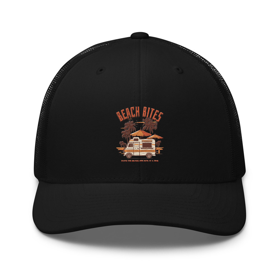 Beach Bites Retro Trucker Hat