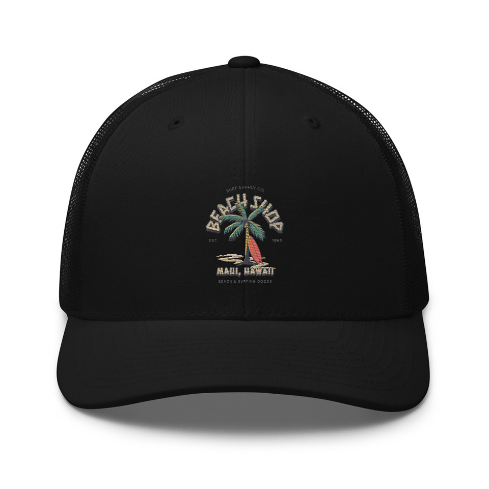 Beach Shop Retro Trucker Hat