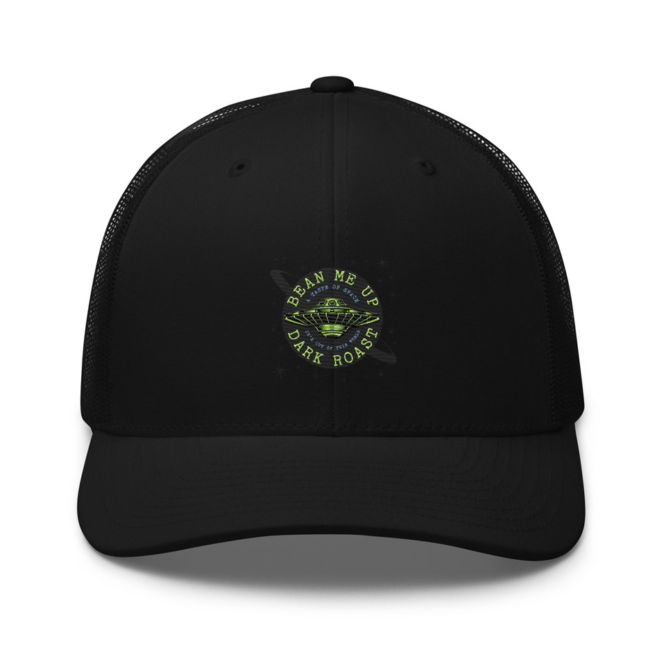 Bean Me Up Retro Trucker Hat