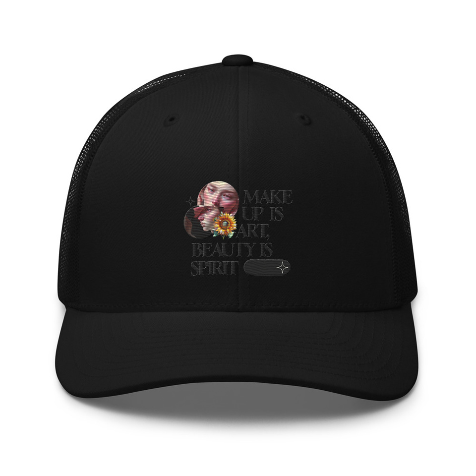 Beauty is Spirit Retro Trucker Hat