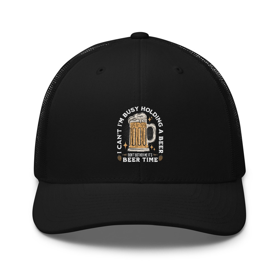 Beer Time - Father's Day Retro Trucker Hat