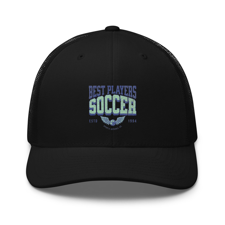 Best Players Soccer Retro Trucker Hat