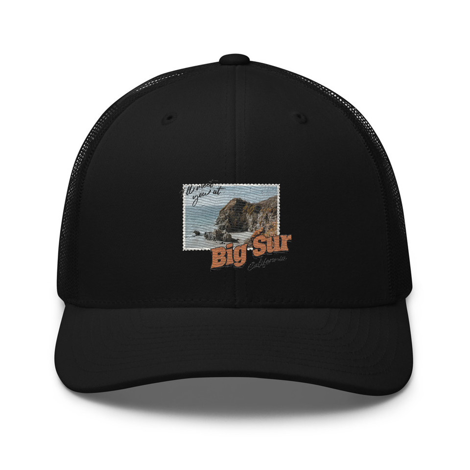 Big Sur, Cali Retro Trucker Hat