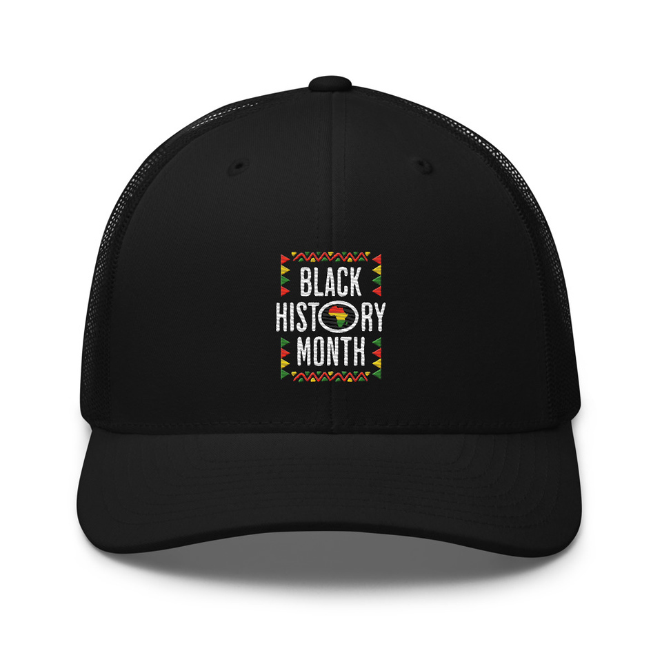 Black History Month - African American Culture Retro Trucker Hat