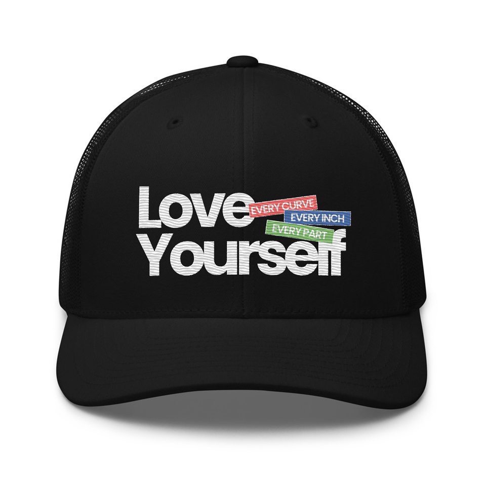 Body Positivity Retro Trucker Hat