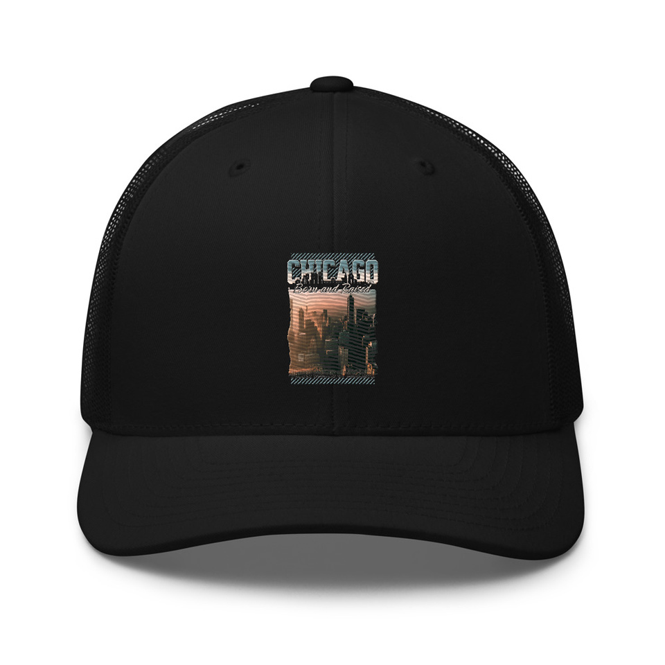 Born and Raised Retro Trucker Hat
