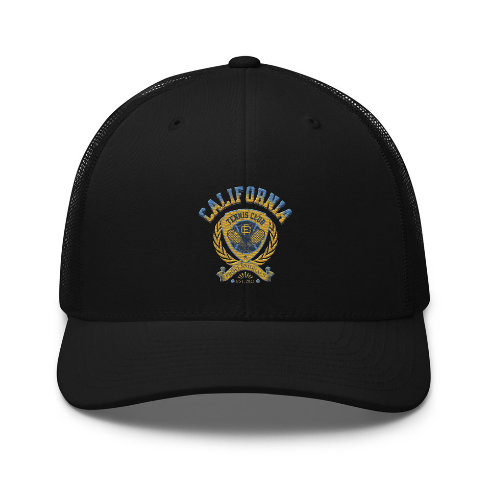 CALIFORNIA TENNIS PROFESSIONALS Retro Trucker Hat
