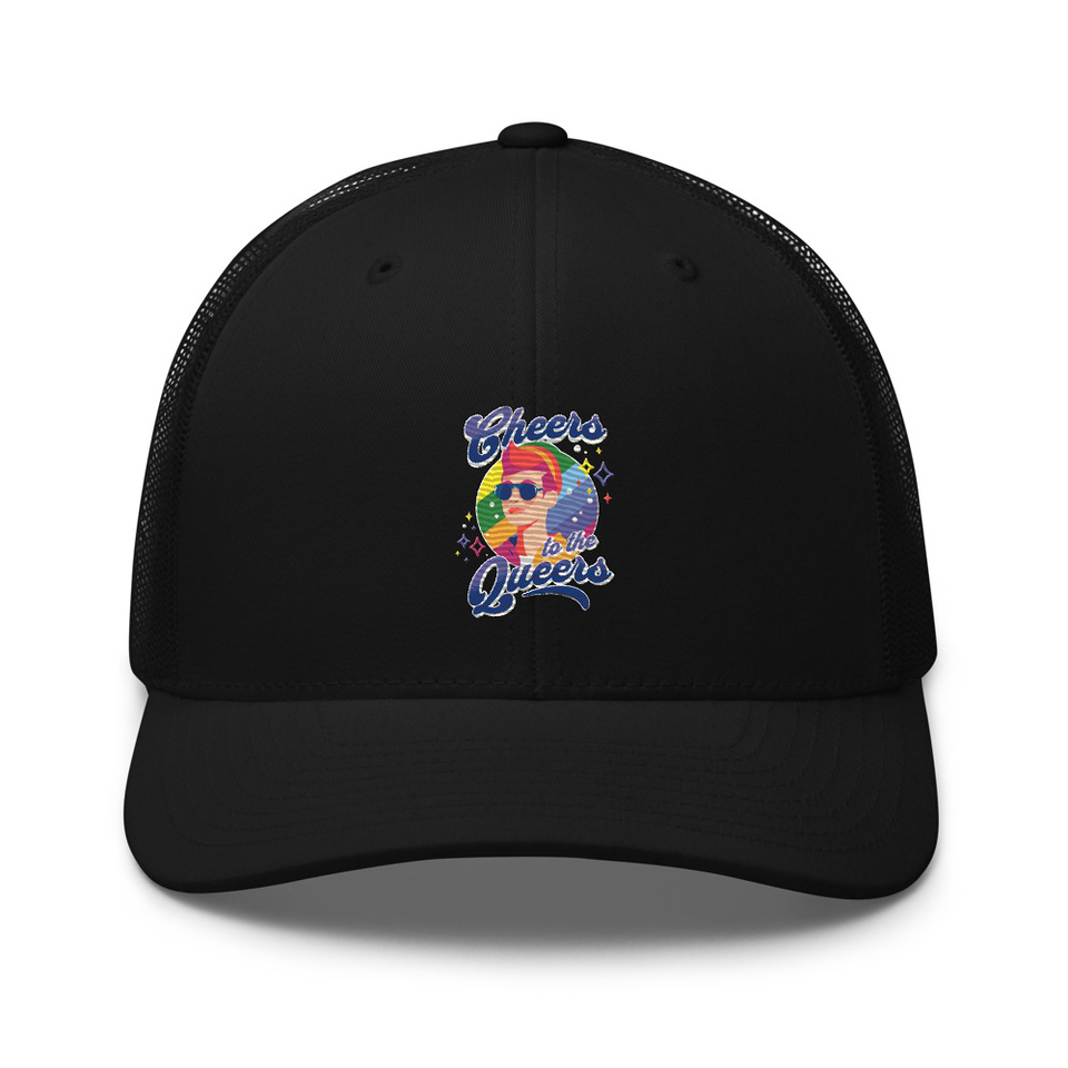 Cheers to the Queers Retro Trucker Hat