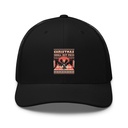 Christmas Shall Not Pass - Flaming Wizard Retro Trucker Hat