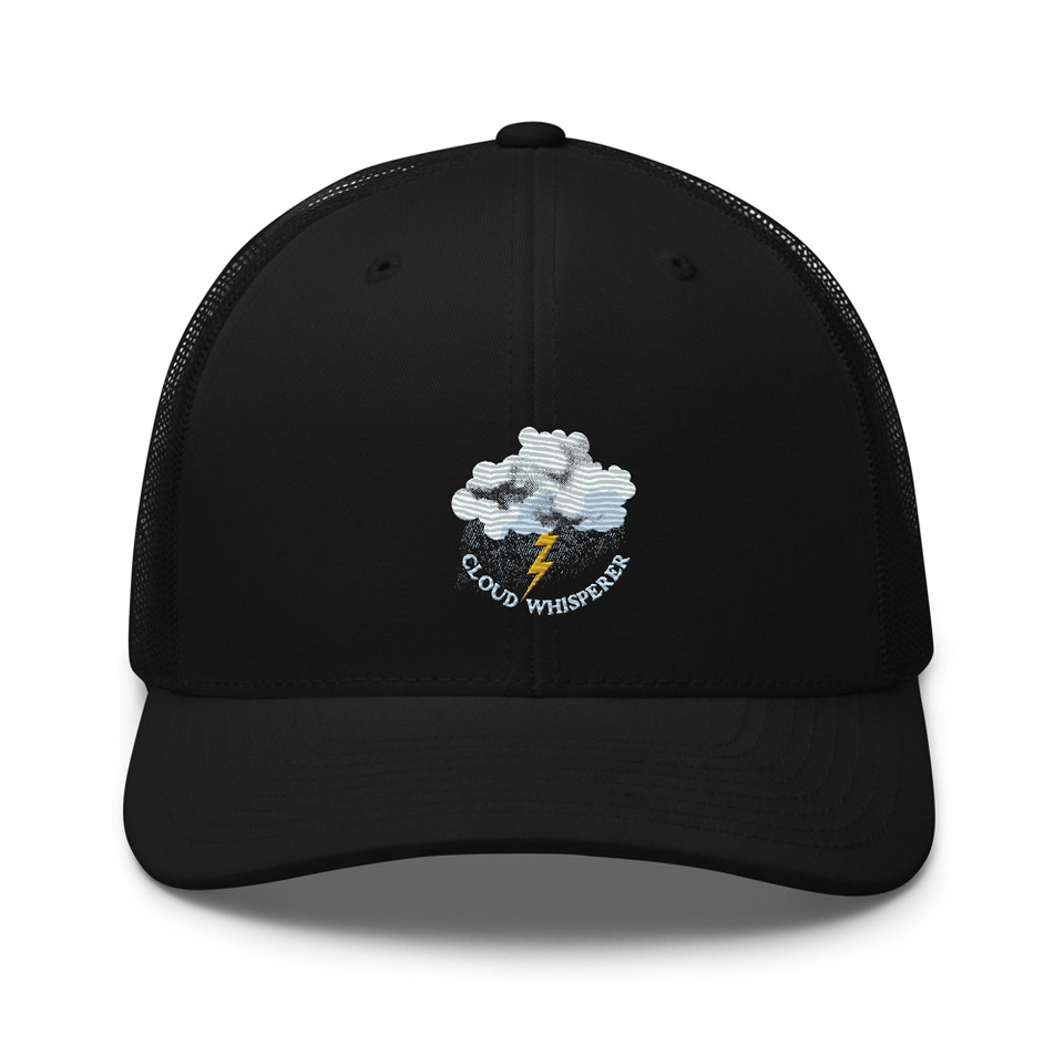 Cloud Whisperer - Rainy Weather Retro Trucker Hat