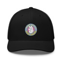 Colorful Fun Retro Style Badge Retro Trucker Hat